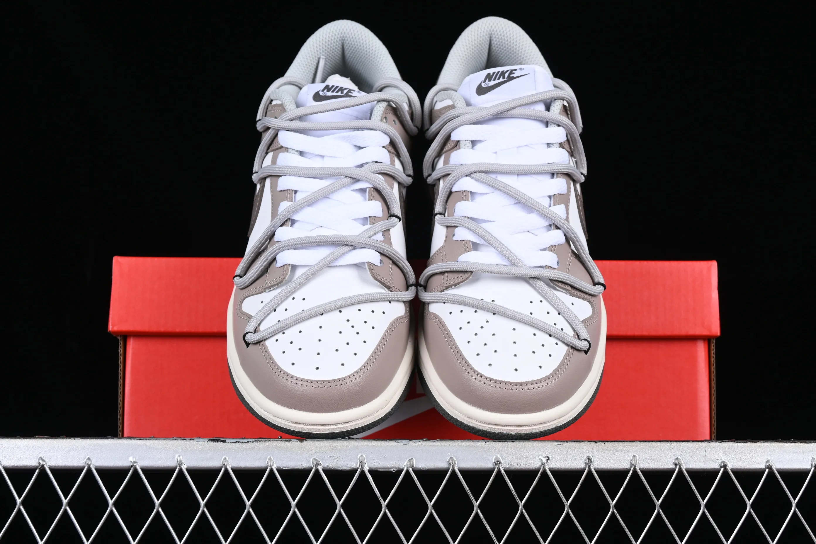 All categories Nk SB Dunk series Nk SB Dunk Low low-top sneakers Nk Dunk Low Retro customized version of deconstructed strappy low-top casual sneakers DD1503-117